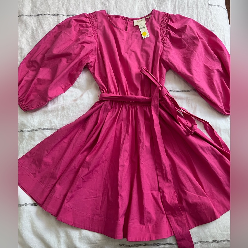 Anthropology Maeve dress pink new with tags